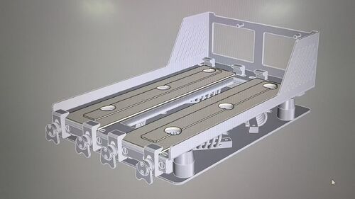 JGX-0956D-72A Aislador de cuerda de alambre para aislamiento de vibración de gabinetes marinos de 100 kg