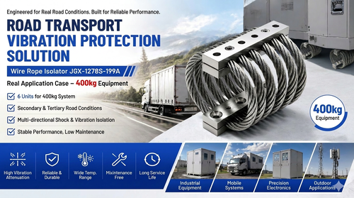 Últimas soluciones de la empresa sobre Aislamiento de cable metálico para equipos de 400 kg en transporte multicarretera
