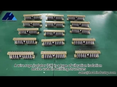 Aislador de vibración de la cuerda de alambre