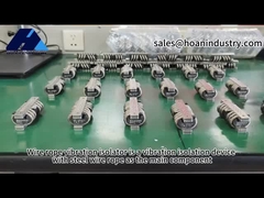 Aislador de vibración de la cuerda de alambre