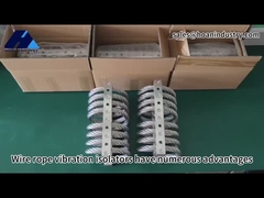 Aislador de vibración de la cuerda de alambre