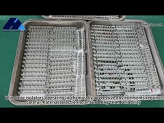 Compacto JGX-0160 aislador de cuerda de alambre para el control de choques de vibración en aplicaciones industriales