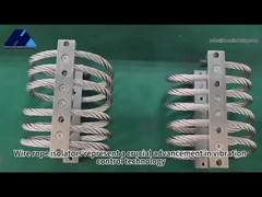 Aislador de vibración de la cuerda de alambre