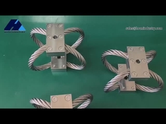 Aislador de vibración de la cuerda de alambre