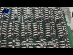 JGX-0956D-75A Aislador de vibración a prueba de agua y anticorrosivo de cuerda de alambre para lanzadores
