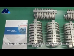 JGX-0956A-72A Aislador de vibración de cuerda de alambre resistente a la corrosión y los impactos para temperaturas extremas