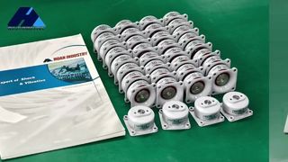 Aislamiento de vibraciones del amortiguador de caucho JZP