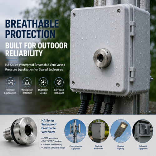 Último blog de la compañía Por qué los equipos electrónicos para exteriores necesitan válvulas de ventilación impermeables y transpirables