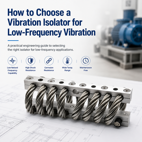 Último blog de la compañía Cómo elegir un aislador de vibraciones para vibraciones de baja frecuencia
