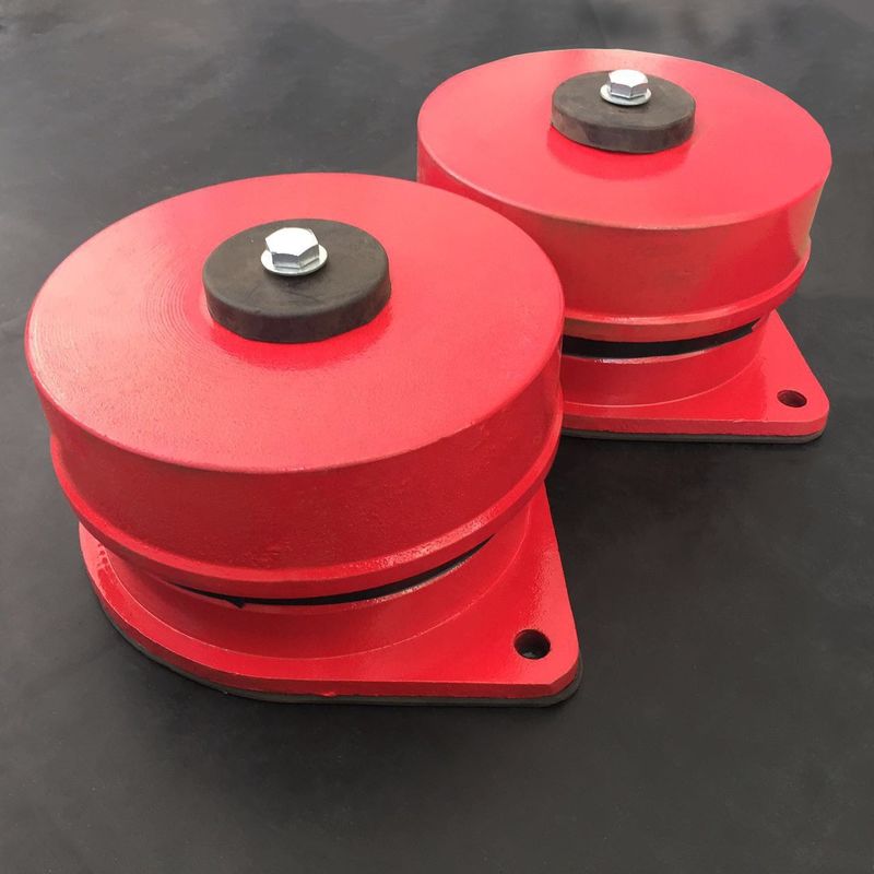 Aisladores de vibración de resorte para ventiladores Absorbedor de choques antivibración 1000kg-3300kg