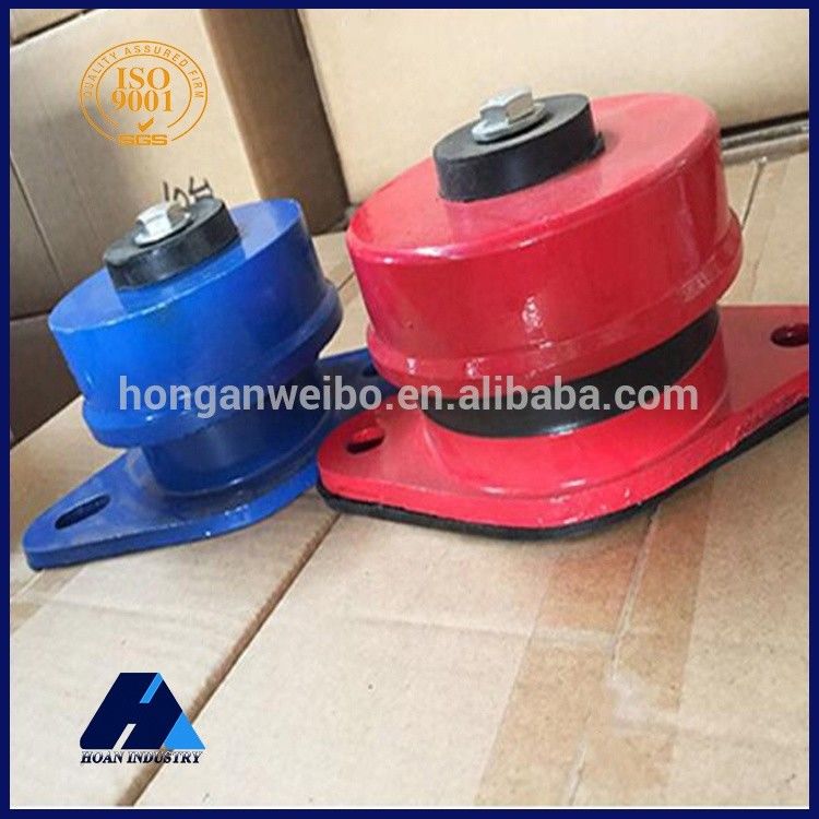 Aisladores de vibración de resorte para ventiladores Absorbedor de choques antivibración 1000kg-3300kg