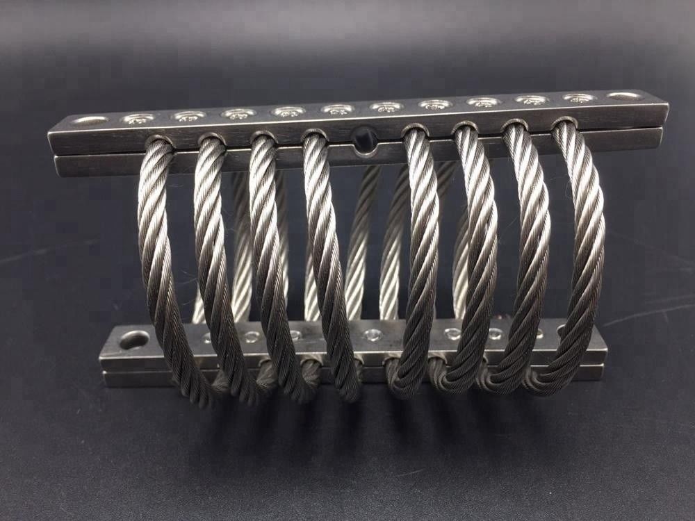 Accesorios de la máquina personalizados Control de choque por vibración aislador de vibración de la construcción naval de buques
