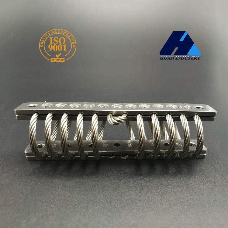 10 bucles aislador de cuerda de alambre 304 Accesorios de la máquina de acero inoxidable Absorción de golpes de vibración