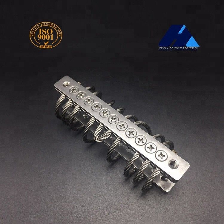 Aislador de vibraciones de cable de acero JGX-1276A-115A que mejora la precisión operativa para aplicaciones finales en maquinaria industrial
