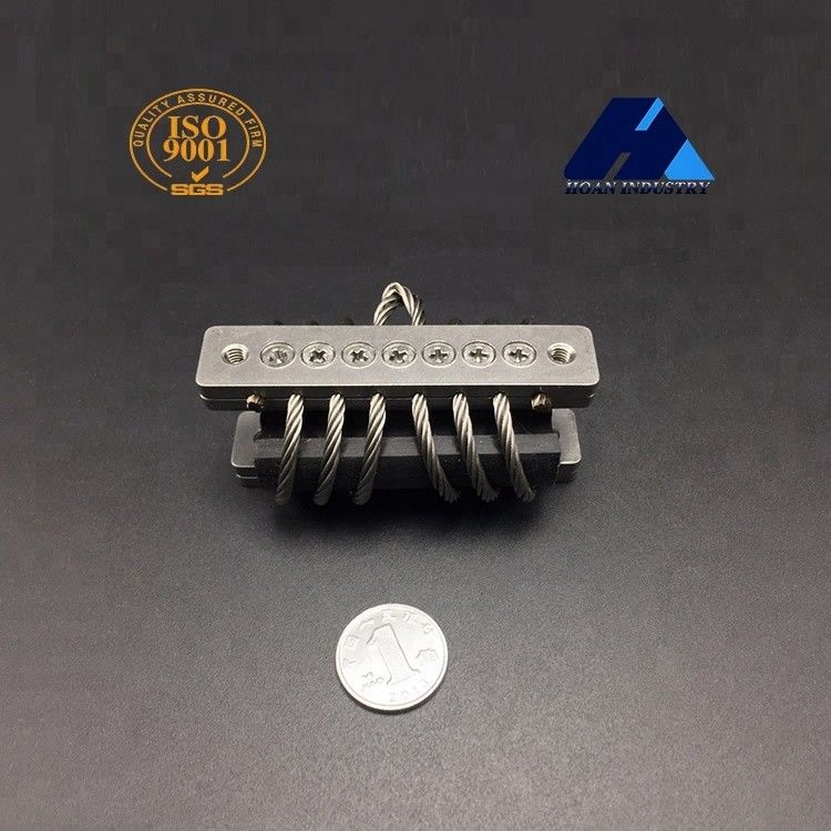 El motor de acero de cable helicoidal aisladores de cuerda de cable máquina compresor transformador generador de motor ferroviario