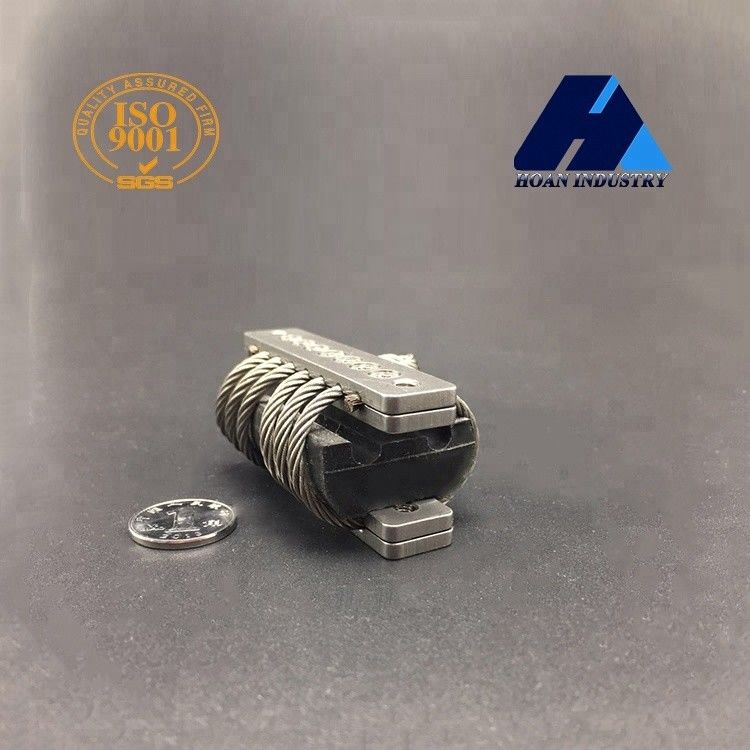 El motor de acero de cable helicoidal aisladores de cuerda de cable máquina compresor transformador generador de motor ferroviario