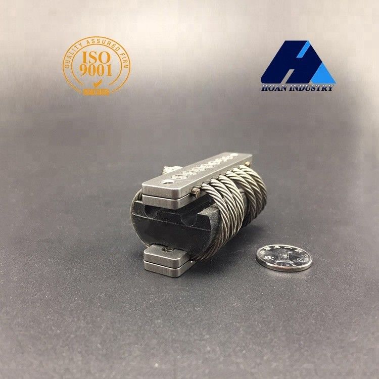 El motor de acero de cable helicoidal aisladores de cuerda de cable máquina compresor transformador generador de motor ferroviario
