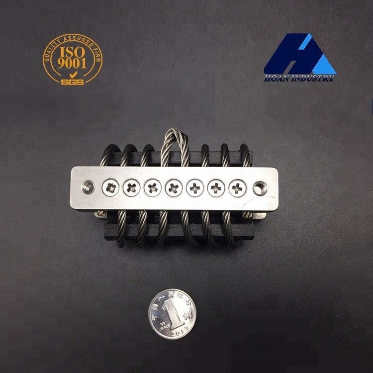 El motor de acero de cable helicoidal aisladores de cuerda de cable máquina compresor transformador generador de motor ferroviario