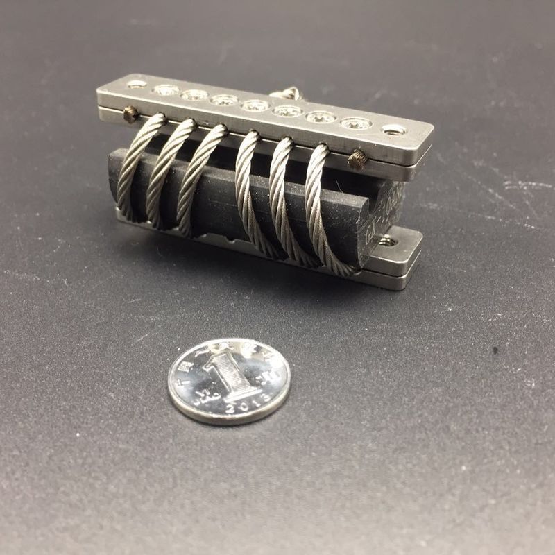 El motor de acero de cable helicoidal aisladores de cuerda de cable máquina compresor transformador generador de motor ferroviario