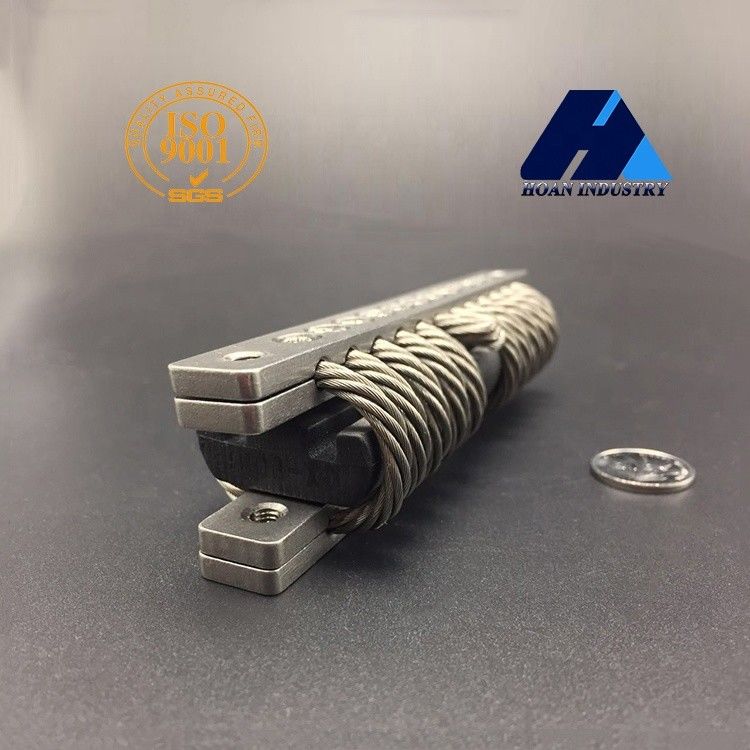 Cables helicoidales de alambre aislador bomba de vibración máquinas herramientas accesorios gabinete electrónico 100G ruido