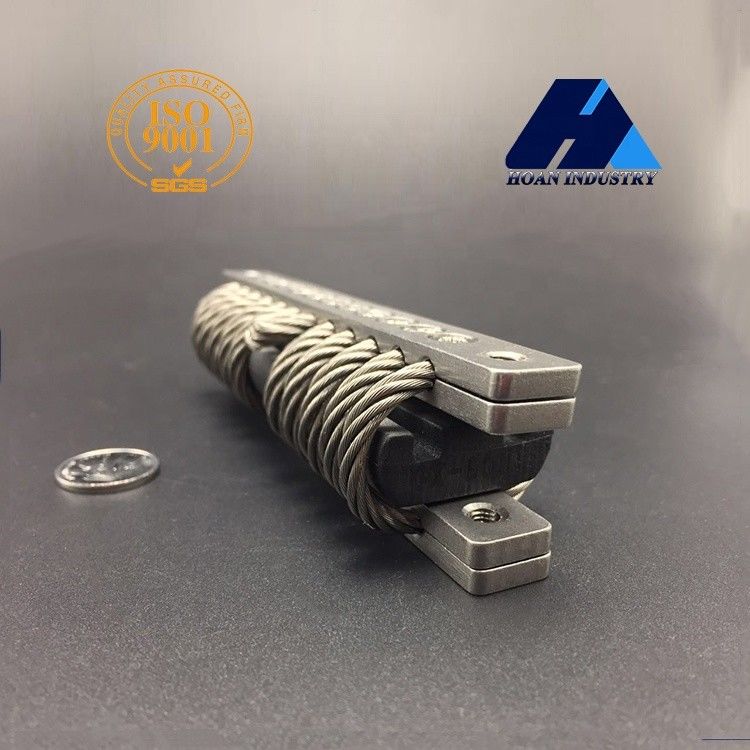 Cables helicoidales de alambre aislador bomba de vibración máquinas herramientas accesorios gabinete electrónico 100G ruido