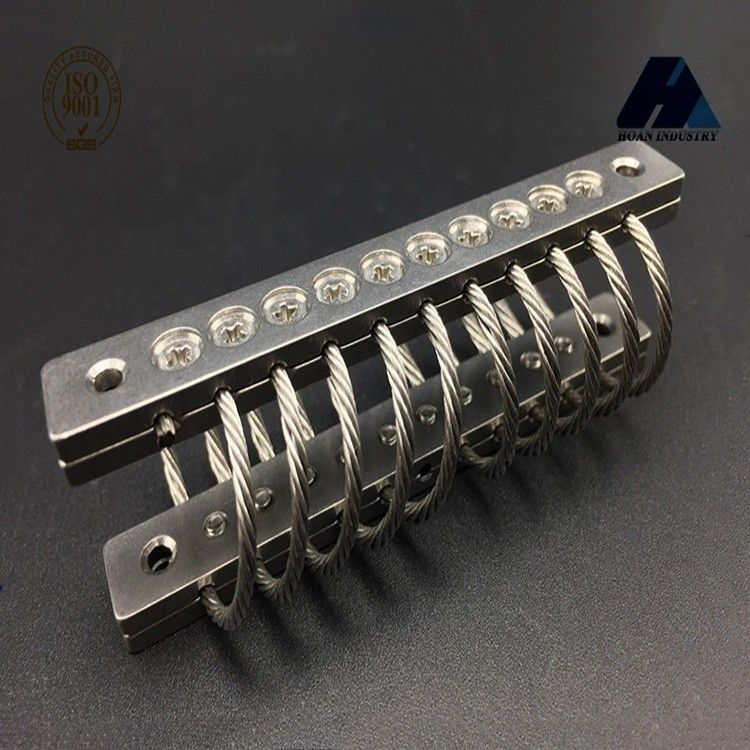 Aisladores de cuerda de alambre helicoidal Seis bobinas Ocho bobinas Electrónica incrustada UAV Acústica de cámara