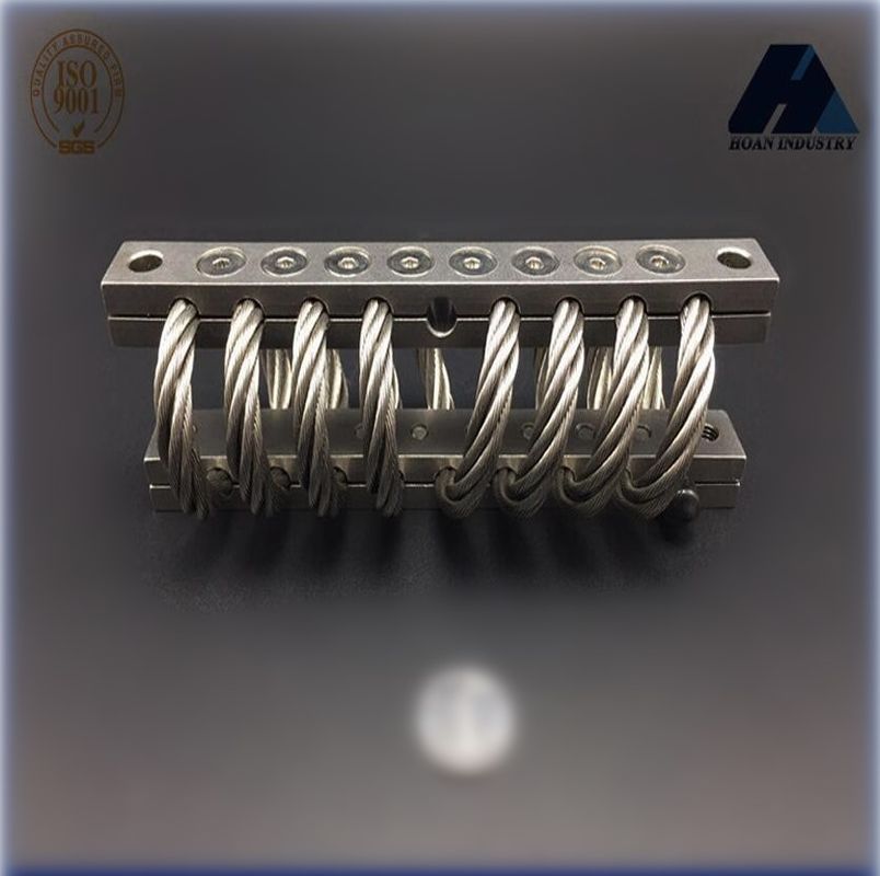 Compacto aislador de cuerda de alambre antivibración montado en el soporte del motor sensor de antena satelital