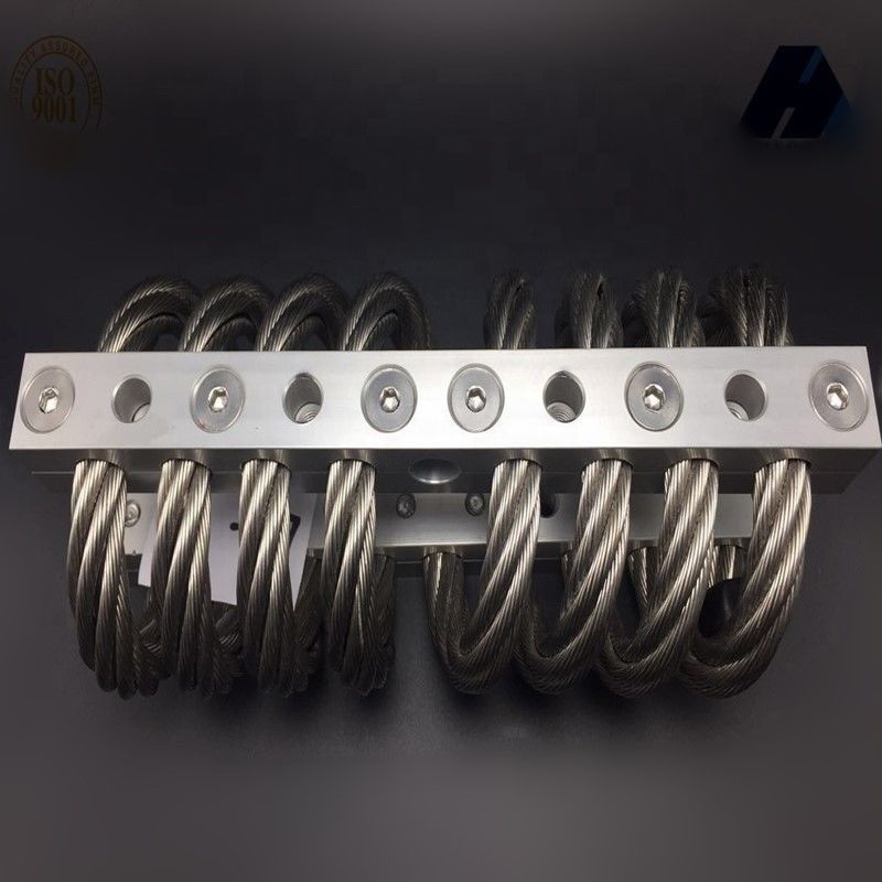 Cuerdas de alambre antivibración Vibración Absorción de choques Montes Exploración de petróleo Vehículos blindados