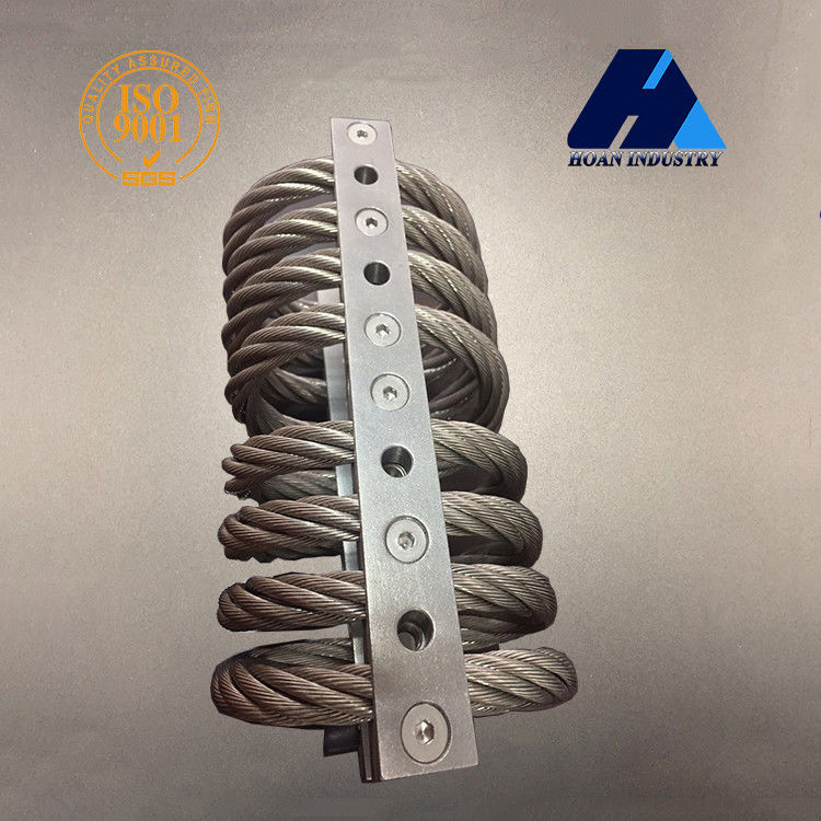 Máquina de aislamiento de vibración de cuerda de alambre de múltiples aplicaciones