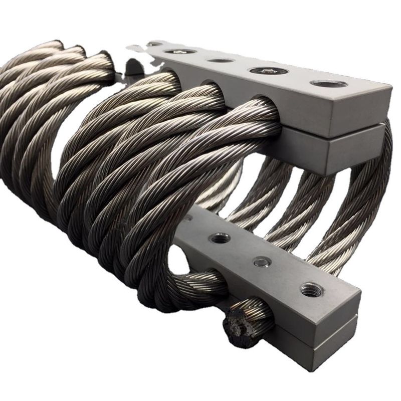 JGX-0488S-20A aislador de cuerda de alambre para contenedor de absorción de choques de acero inoxidable SS 304