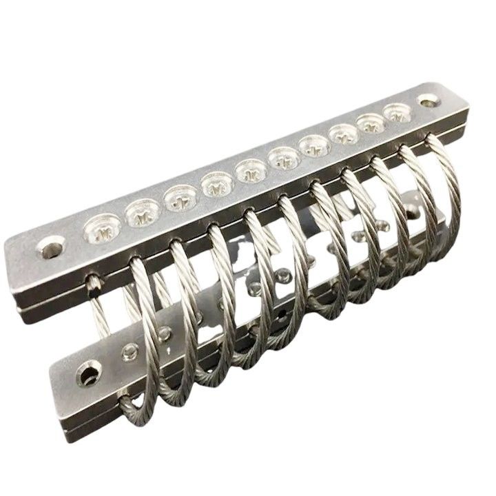 Jgx-1598d-428b Aislador de choque de cable de alambre de aluminio Condición de los componentes del núcleo del rodamiento