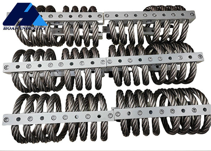 Control de vibración de choque de contenedores Jgx-1278d-370b Montaje de cuerda de alambre de aluminio