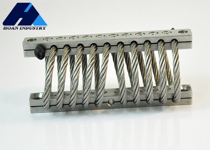 Control de choque de vibración personalizable JGX-0480 aislador de cuerda de alambre compacto