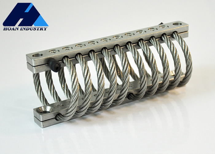 Control de choque de vibración personalizable JGX-0480 aislador de cuerda de alambre compacto