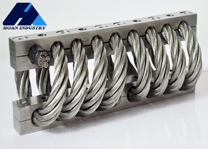 Aisladores de vibración de cable de acero JGX-1598A-324A que mejoran la fiabilidad para la medición de precisión