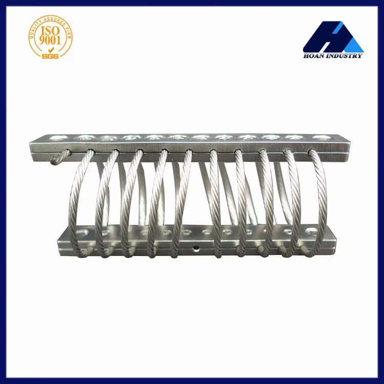 Aislamiento de vibración personalizable para maquinaria industrial JGX-0160A-3.6A Aislador de vibración de cuerda de alambre