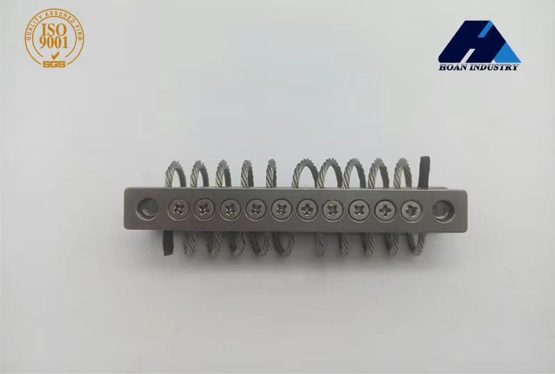 Tipo de montaje de bucle y ojo aislador de vibración de cuerda de alambre para control de vibración de transformadores de la industria eléctrica