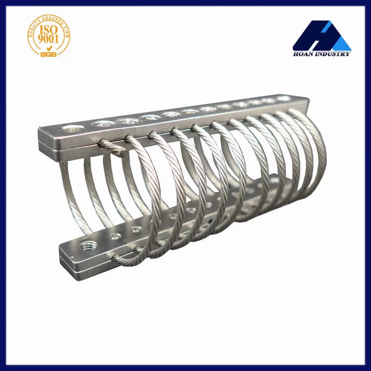 Aislamiento de vibración personalizable para maquinaria industrial JGX-0160A-3.6A Aislador de vibración de cuerda de alambre