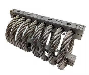 Reducción de ruido y control de vibración superior aislador de vibración de cuerda de alambre con función de amortiguación de la serie JGX-1598