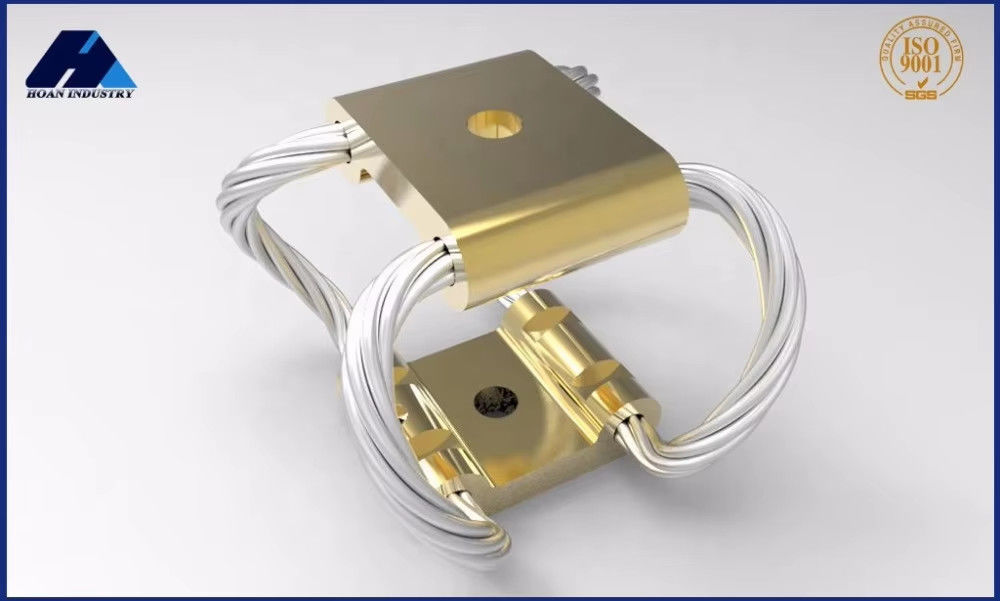 Aislador de vibración de cable de acero GR5-27A-A para aplicaciones aeroespaciales y militares