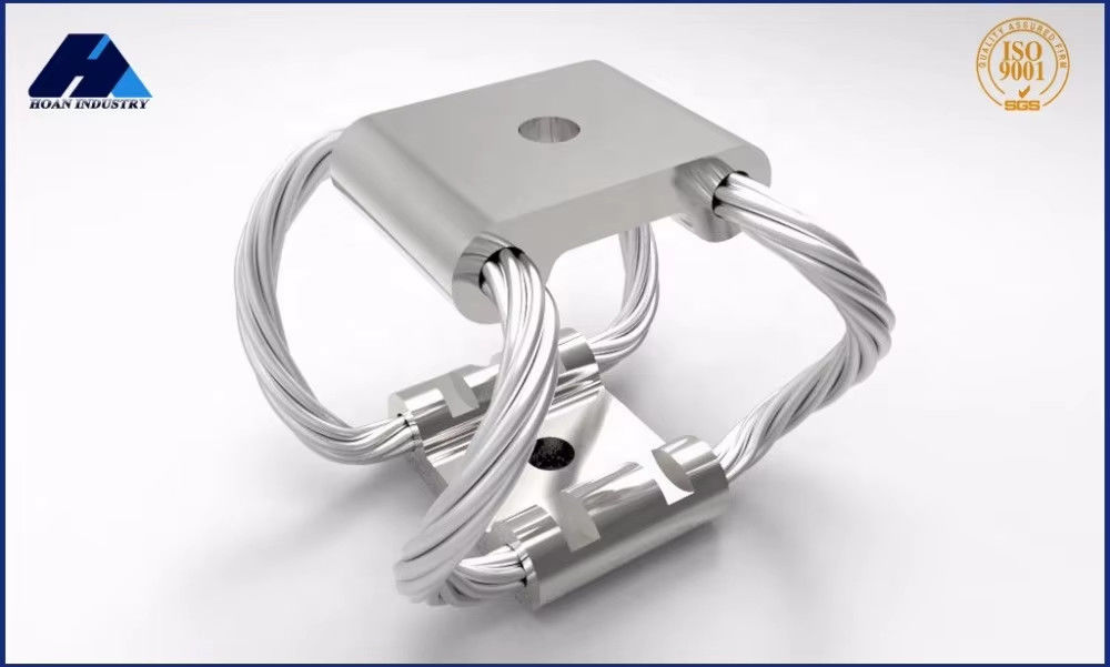 Durabilidad y resistencia a condiciones adversas Aislador de vibración de cuerda de alambre tipo GR para drones GR5-38D-A