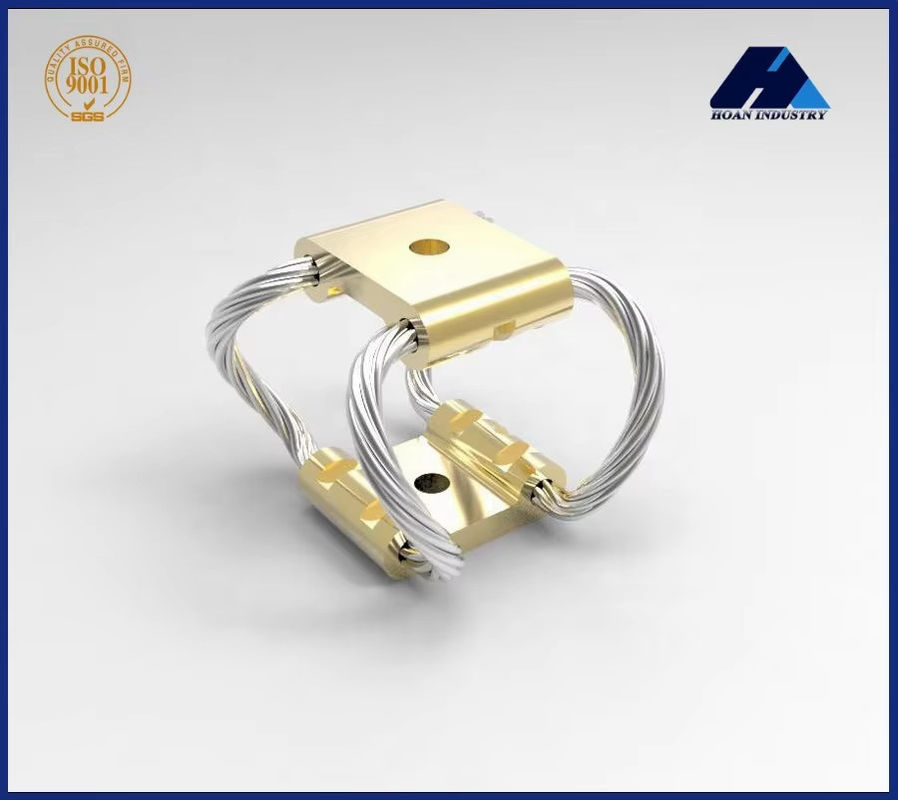 Aislador de vibraciones de cable de acero GR3-22A-A para absorción de energía