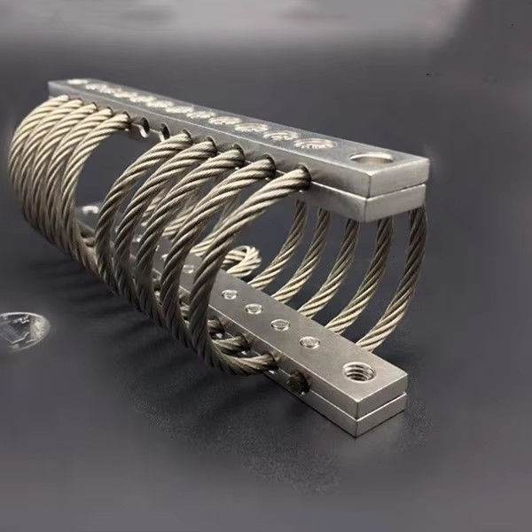 Aislador de vibraciones de cable JGX-0956A-75A para equipos aeroespaciales y militares con rigidez no lineal