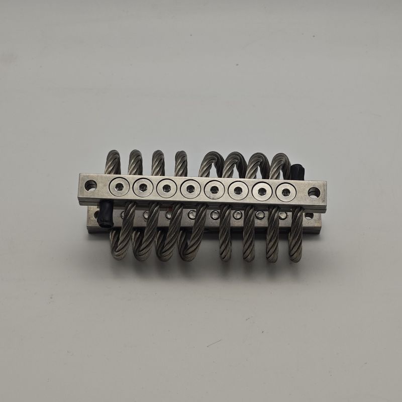 Aislador de vibraciones de cable de acero JGX-0958A-99A Absorción efectiva de energía de vibración e impacto para instrumentos de precisión