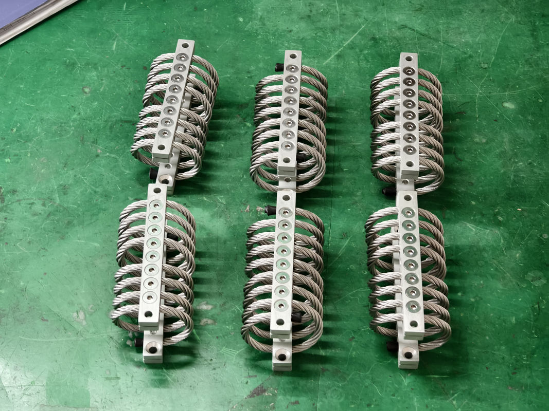 Aisladores de vibración de cuerda de alambre de alta resistencia y ligero JGX-0648A-33A para aplicaciones sensibles al peso