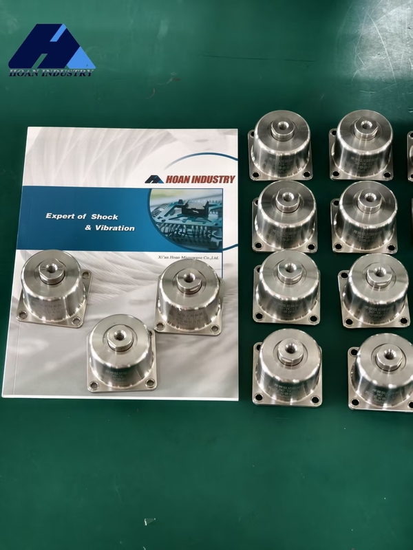 Nuevo producto 2025 aislador de primavera JMZ-TK-4A con 58 mm de ancho general y 0,25 pulgadas de deformación para equipos de precisión