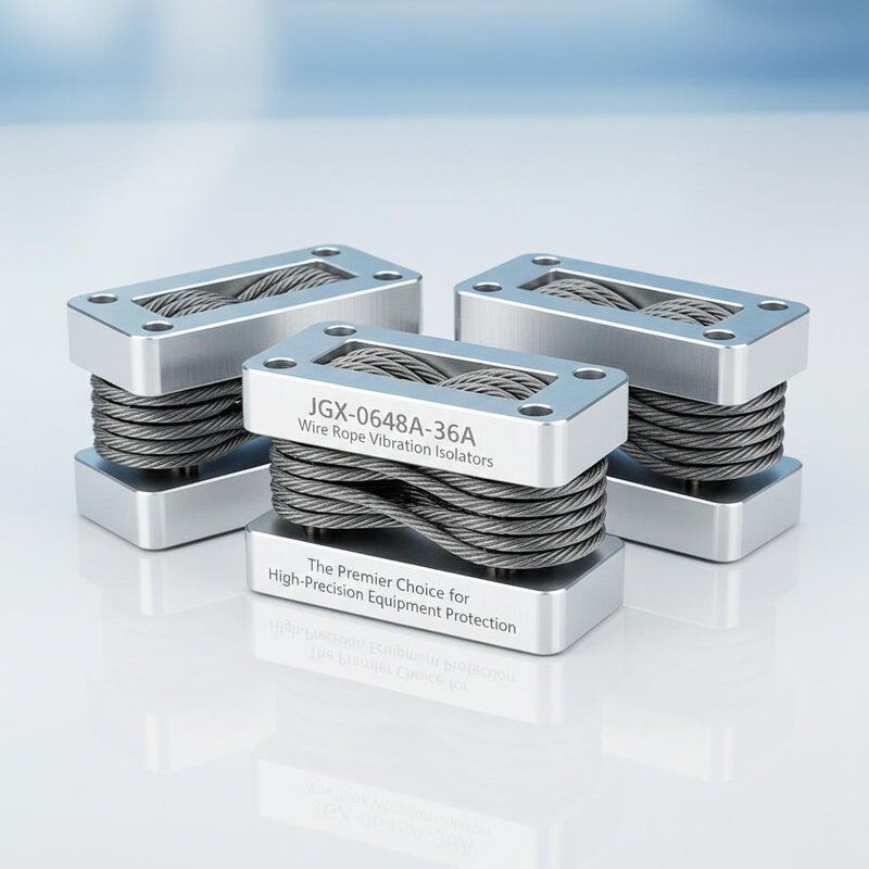 Aislador de vibraciones de cable de acero galvanizado con frecuencia de aislamiento de 5 Hz a 100 Hz para protección contra vibraciones multidireccionales