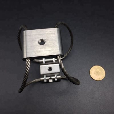 Un buen precio. 2 bobinas aisladores de cable de alambre compacto de acero inoxidable en línea