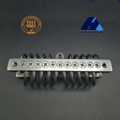 Un buen precio. 10 bucles aislador de cuerda de alambre 304 Accesorios de la máquina de acero inoxidable Absorción de golpes de vibración en línea