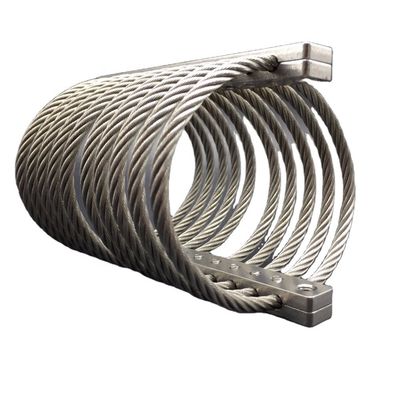 Un buen precio. De acero inoxidable amortiguadores de fricción de cable de montaje de cuerda de alambre de choque en línea